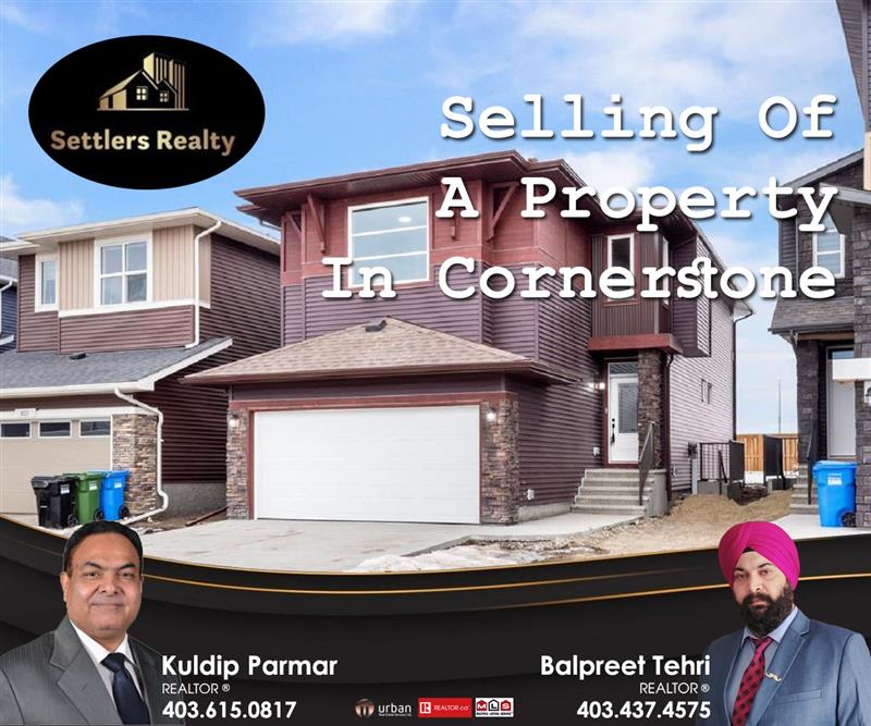 Selling Of A Property In Cornerstone